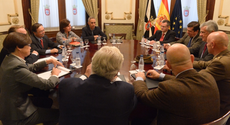 Imagen de la reunión celebrada en Ceuta