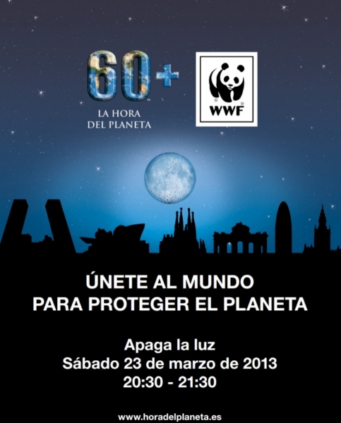 Cartel de La Hora del Planeta 
