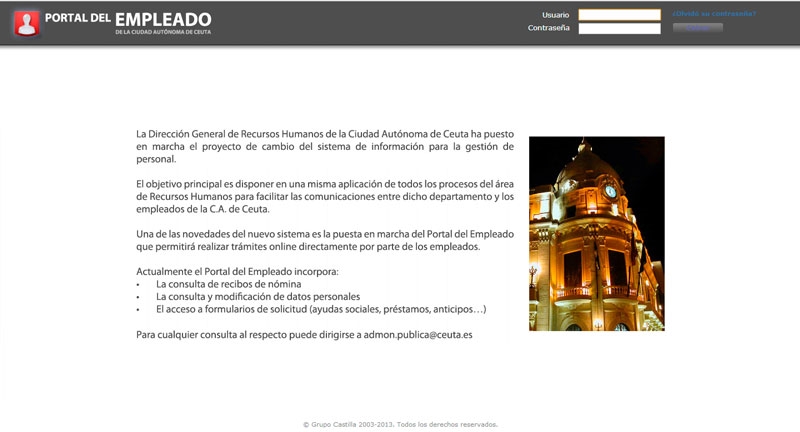 Portal del Empleado 
