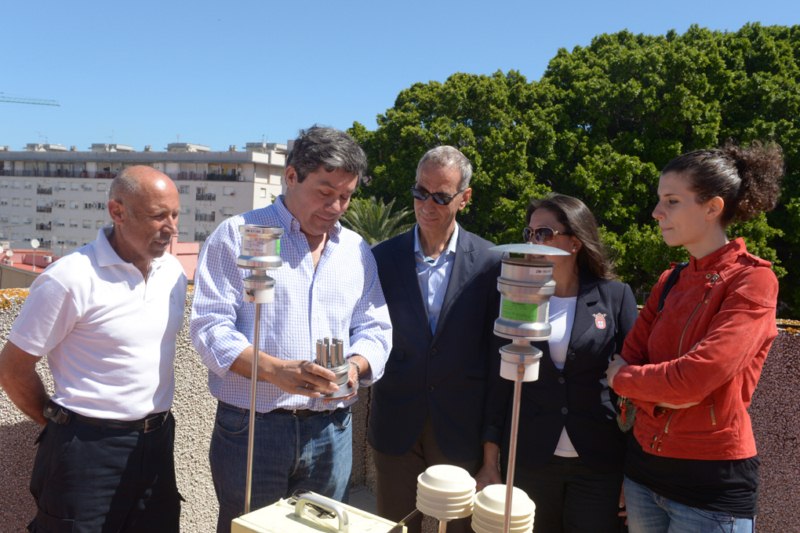 Sanidad Ambiental Abdelhakim Abdeselam campaña medición aire contaminación atmosférica instituto salud Carlos IIIweb