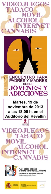 cartel encuentro padres conductas adictivasweb