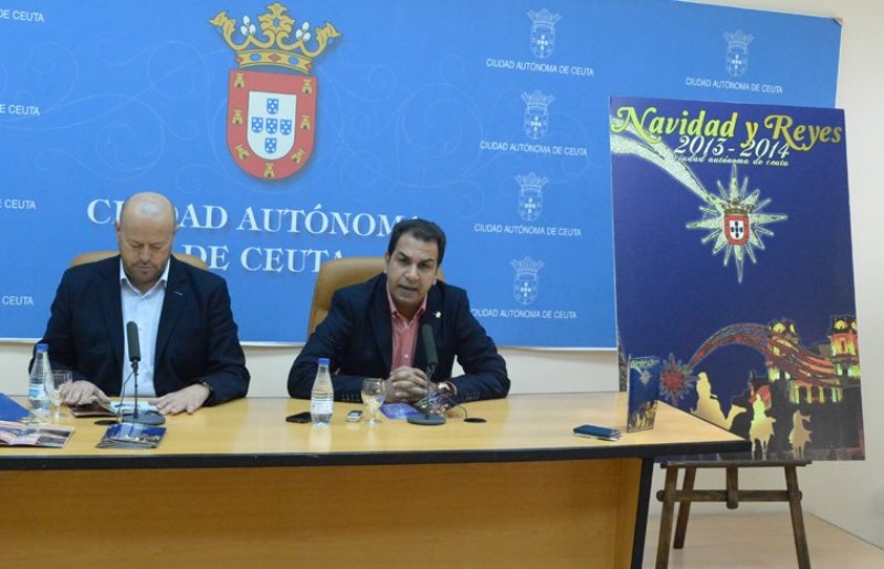 viceconsejero Salvador Jaramillo consejero Premi Mirchandani cartel Navidadweb