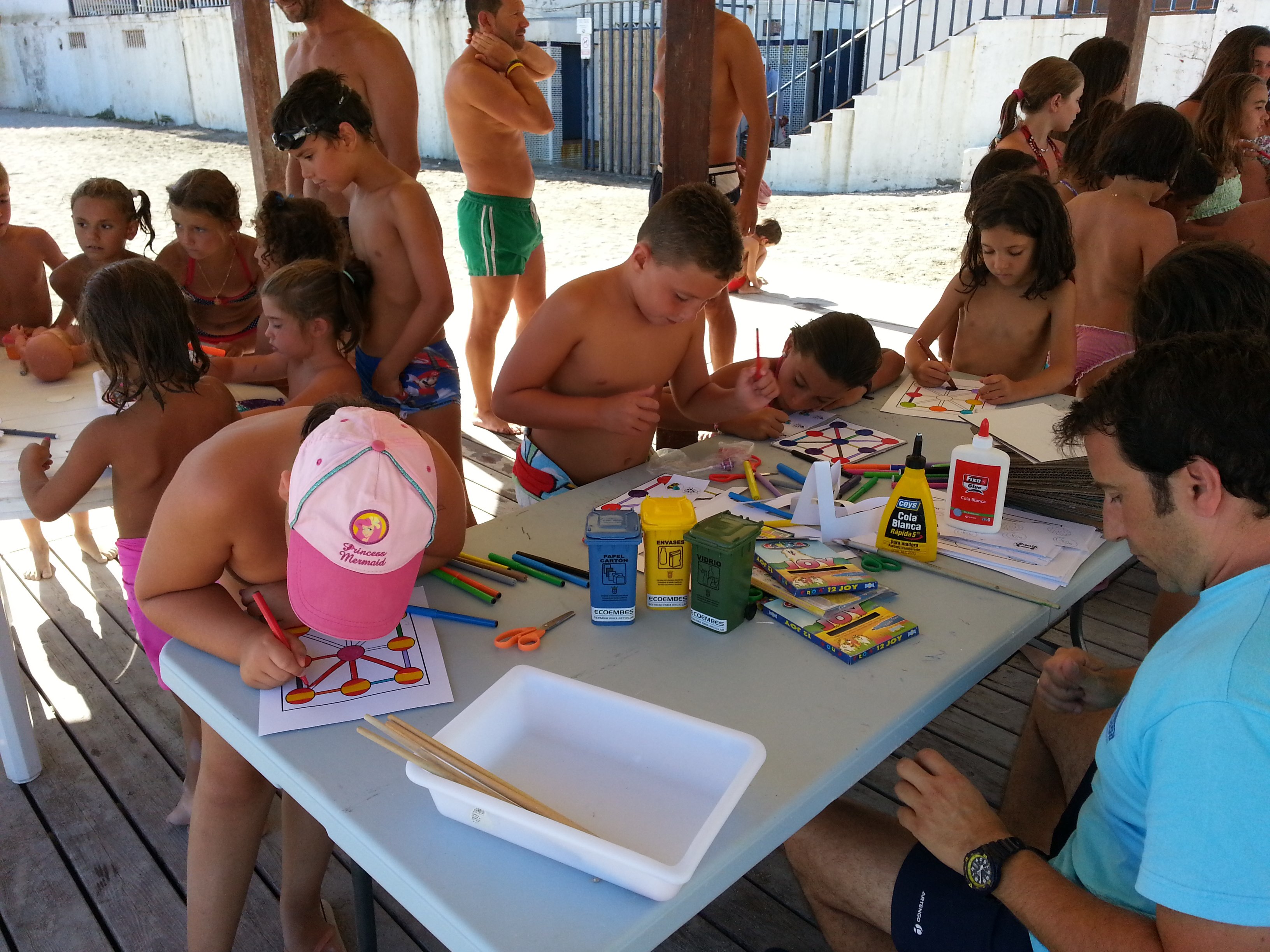 Foto 1web obimasa playas niños medio ambiente educación ambiental
