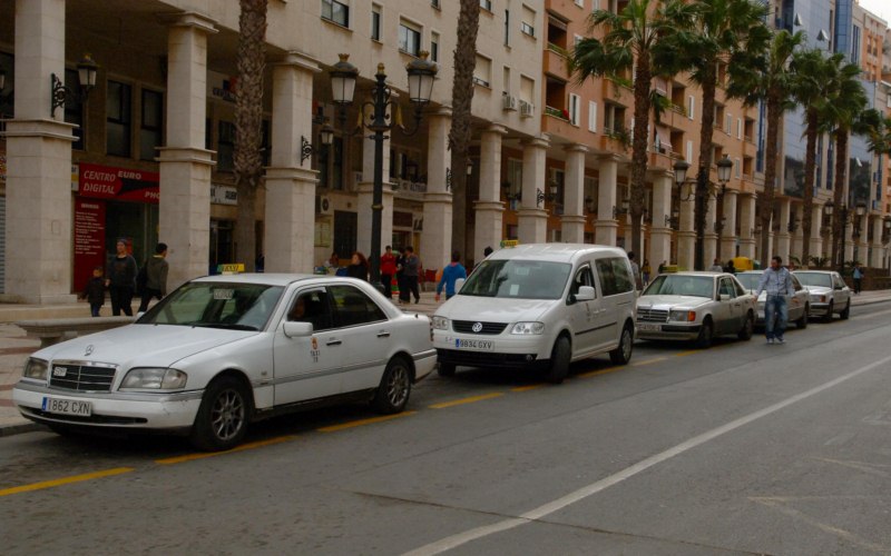 Parada de taxis de Gran Vía