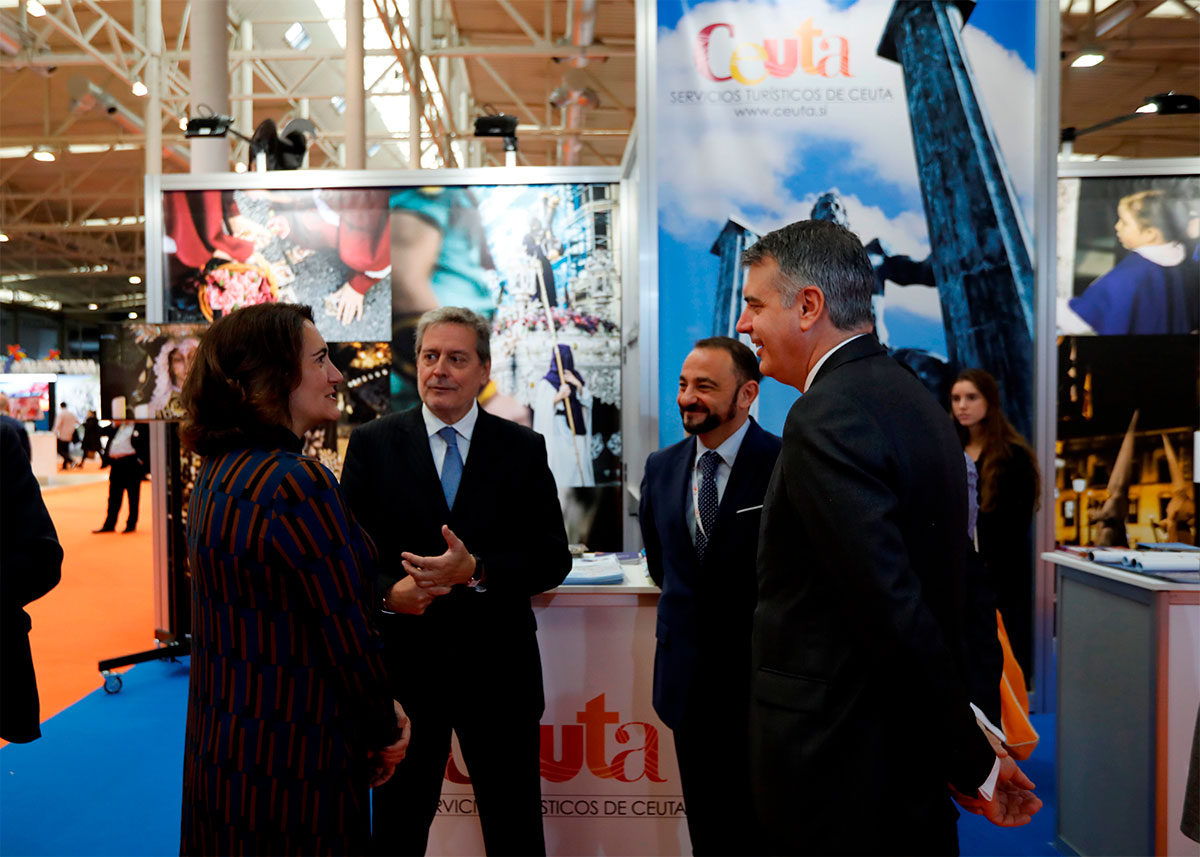Ceuta se promociona como destino turístico en la feria vallisoletana INTUR